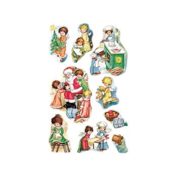 ΑΥΤΟΚΟΛΛΗΤΑ BSB ΑΠΛΑ CHRISTMAS (2 φύλλα)