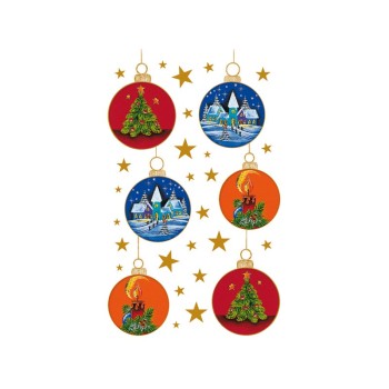 ΑΥΤΟΚΟΛΛΗΤΑ BSB ΑΠΛΑ CHRISTMAS (2 φύλλα)