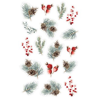 ΑΥΤΟΚΟΛΛΗΤΑ BSB ΑΠΛΑ CHRISTMAS (1 φύλλα)