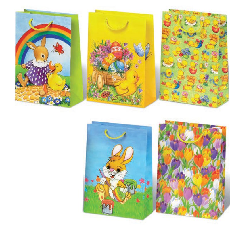 ΤΣΑΝΤΕΣ ΔΩΡΟΥ ΠΑΣΧΑΛΙΝΕΣ 28χ20χ9cm