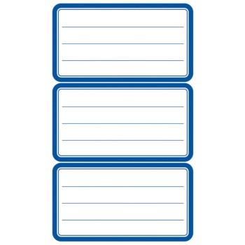 ΕΤΙΚΕΤΕΣ ΣΧΟΛΙΚΕΣ BSB ΑΠΛΕΣ ΡΙΓΕ ΜΠΛΕ (5 φύλλα)