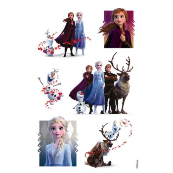 ΑΥΤΟΚΟΛΛΗΤΑ BSB ΑΠΛΑ DISNEY FROZEN 2 (3 φύλλα)