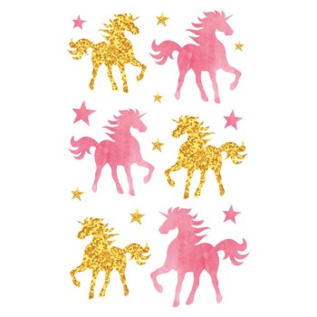 ΑΥΤΟΚΟΛΛΗΤΑ BSB ΑΠΛΑ UNICORN (3 φύλλα)
