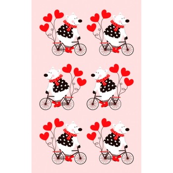 ΑΥΤΟΚΟΛΛΗΤΑ BSB ΑΠΛΑ POLAR BEAR METALLIC (1φύλλο)