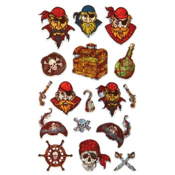 ΑΥΤΟΚΟΛΛΗΤΑ BSB METALIC ΑΠΛΑ ΠΕΙΡΑΤΕΣ (1 φύλλο)