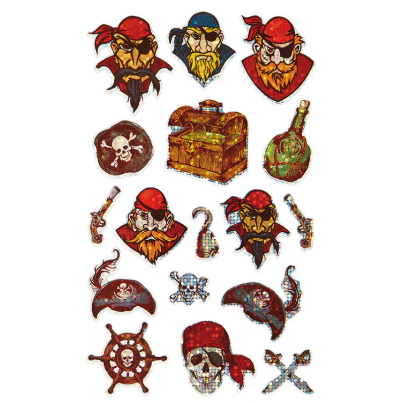 ΑΥΤΟΚΟΛΛΗΤΑ BSB METALIC ΑΠΛΑ ΠΕΙΡΑΤΕΣ (1 φύλλο)