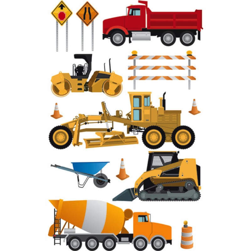 ΑΥΤΟΚΟΛΛΗΤΑ BSB ΑΠΛΑ TRUCKS (3 φύλλα)