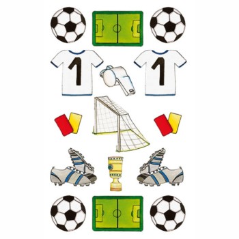 ΑΥΤΟΚΟΛΛΗΤΑ BSB ΑΠΛΑ FOOTBALL (3 φύλλα)