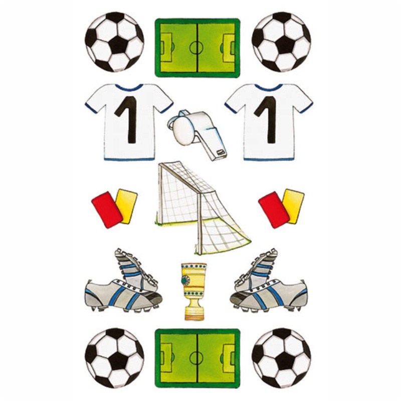 ΑΥΤΟΚΟΛΛΗΤΑ BSB ΑΠΛΑ FOOTBALL (3 φύλλα)