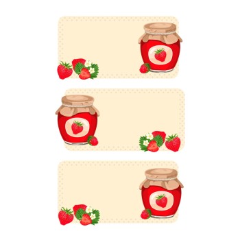 ΕΤΙΚΕΤΕΣ KITCHEN BSB FRUITS (3 φύλλα)