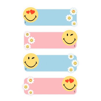 ΕΤΙΚΕΤΕΣ ΣΧΟΛΙΚΕΣ BSB ΑΠΛΕΣ SMILEY (3 φύλλα)