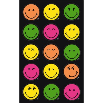 ΑΥΤΟΚΟΛΛΗΤΑ BSB ΝΕΟΝ SMILEY (1 φύλλα)