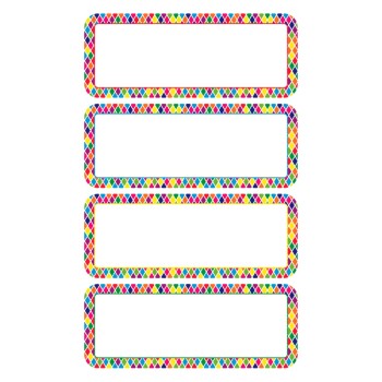 ΕΤΙΚΕΤΕΣ ΣΧΟΛΙΚΕΣ BSB ΑΠΛΕΣ COLORFUL (3 φύλλα)