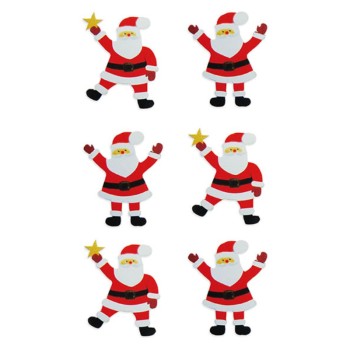 ΑΥΤΟΚΟΛΛΗΤΑ BSB CREATIVE CHRISTMAS 3D SANTA CLAUS (1 φύλλο)