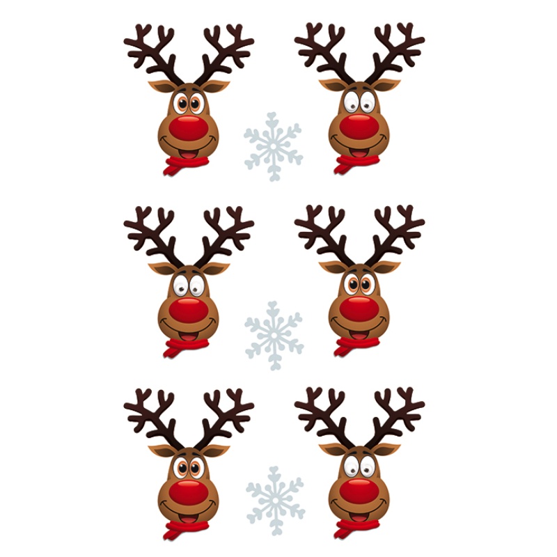 ΑΥΤΟΚΟΛΛΗΤΑ BSB CREATIVE CHRISTMAS ΤΑΡΑΝΔΟΙ (1 φύλλο)