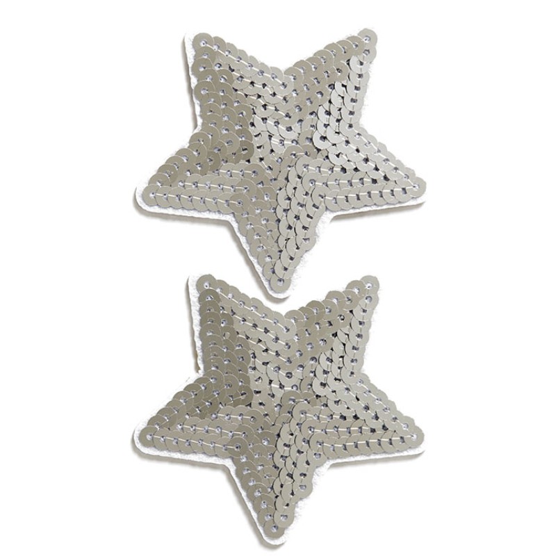 ΑΥΤΟΚΟΛΛΗΤΑ BSB IRON SILVER STARS (1 φύλλο)