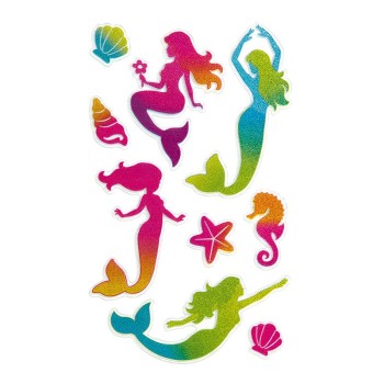 ΑΥΤΟΚΟΛΛΗΤΑ BSB METALIC FOIL MERMAID (1 φύλλο)