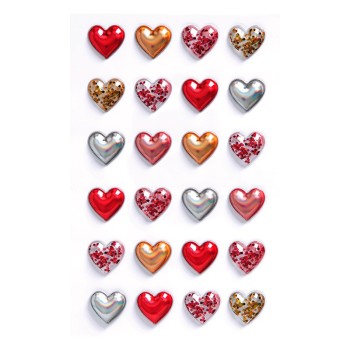 ΑΥΤΟΚΟΛΛΗΤΑ BSB CREATIVE HEARTS (1 φύλλο)