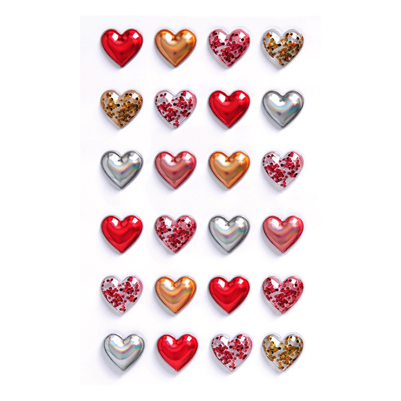 ΑΥΤΟΚΟΛΛΗΤΑ BSB CREATIVE HEARTS (1 φύλλο)