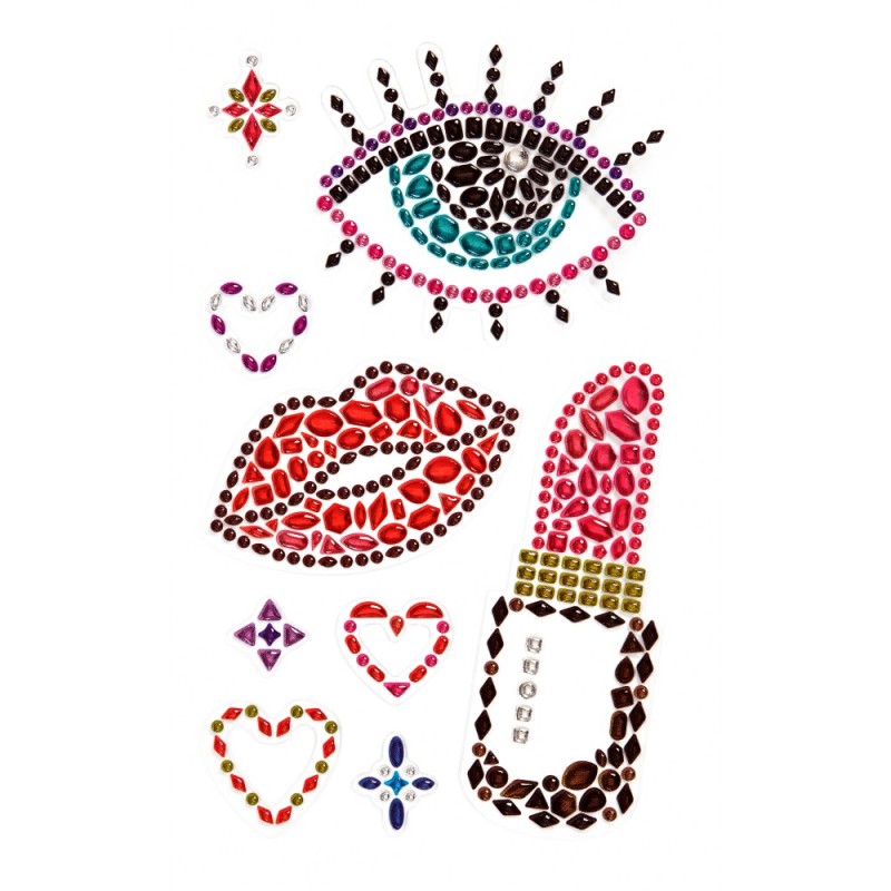 ΑΥΤΟΚΟΛΛΗΤΑ BSB CRYSTAL MAKEUP (1 φύλλο)