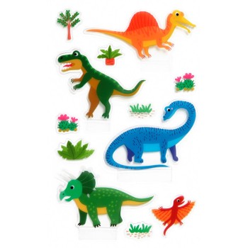ΑΥΤΟΚΟΛΛΗΤΑ BSB POPUP DINOSAUR (1 φύλλο)