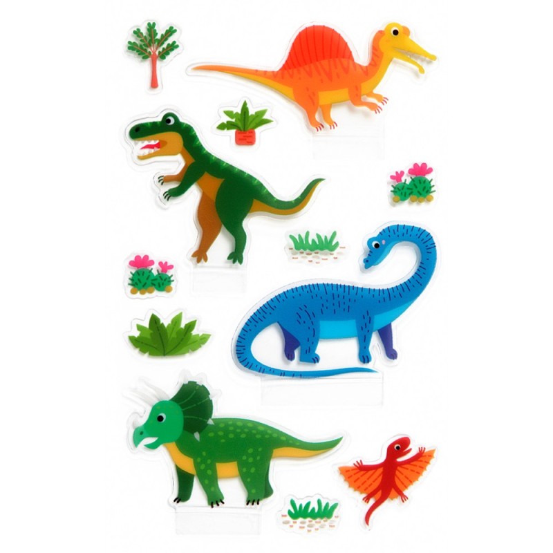 ΑΥΤΟΚΟΛΛΗΤΑ BSB POPUP DINOSAUR (1 φύλλο)