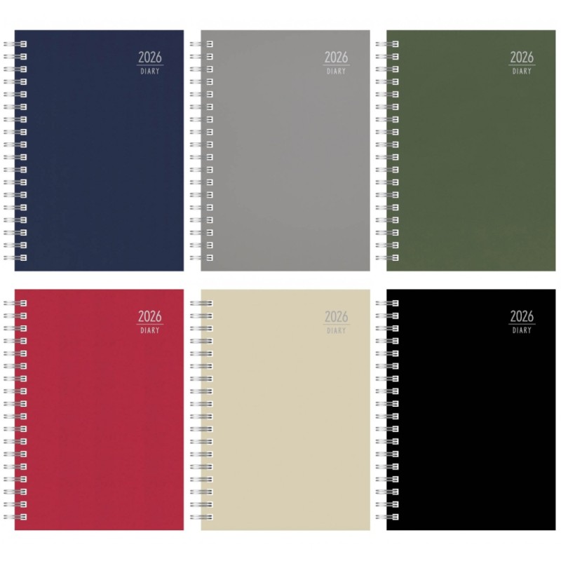 ΗΜΕΡΟΛΟΓΙΟ Η.Β ΣΠΙΡΑΛ 220  ΗΜΕΡΗΣΙΟ 17χ25 ΜΕΓΑΛΟ (σκληρό εξώφυλλο)