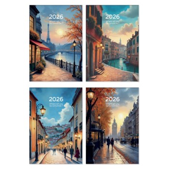 ΗΜΕΡΟΛΟΓΙΟ Η.Β AROUND THE WORLD ΗΜΕΡΗΣΙΟ 12χ17 ΜΙΚΡΟ