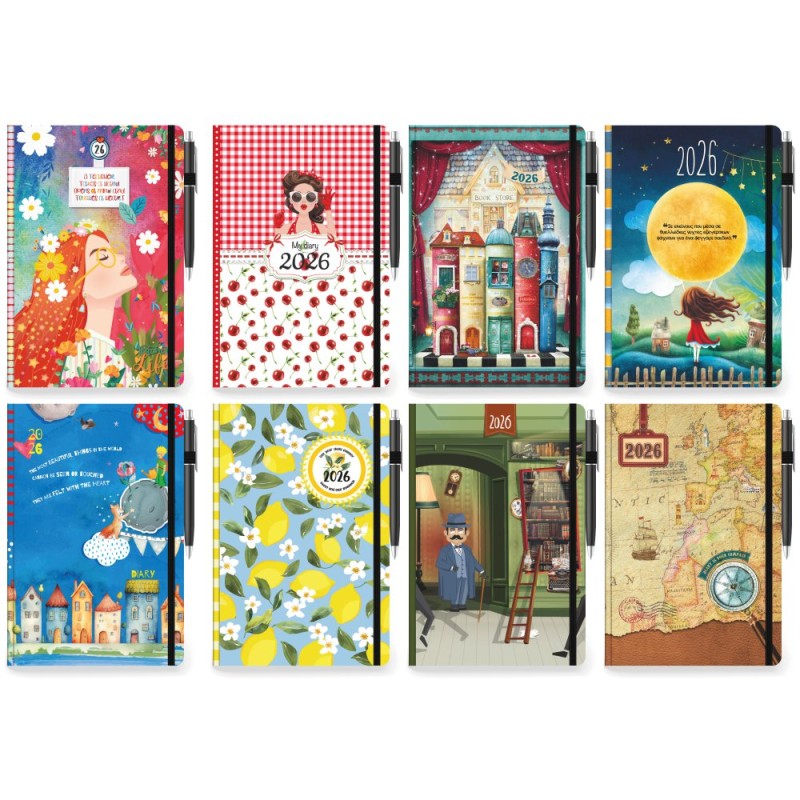 ΗΜΕΡΟΛΟΓΙΟ Ε.ΤΡ. PALMARE ΗΜΕΡΗΣΙΟ 10χ14 ΜΙΝΙ ΜΕ ΛΑΣΤΙΧΟ