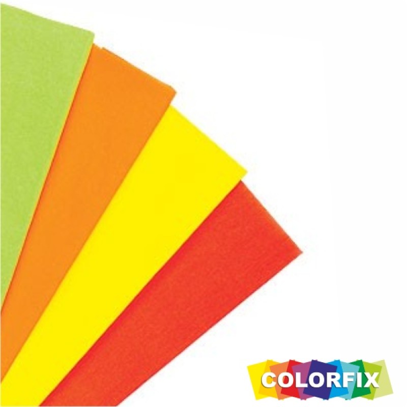 ΧΑΡΤΙ ΑΜΠΑΖΟΥΡ(ΓΚΟΦΡΕ) COLORFIX 50 x 250cm ΦΩΣΦΟΡΟΥΧΑ ΧΡΩΜΑΤΑ