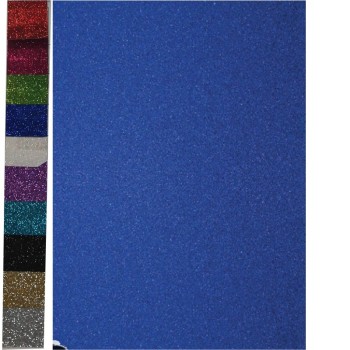 ΧΑΡΤΟΝΙΑ GLITTER COLORFIX 50χ70 BLUE 250γρ.