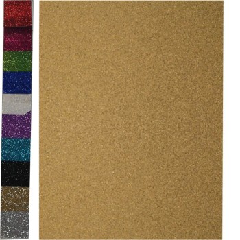 ΧΑΡΤΟΝΙΑ GLITTER COLORFIX 50χ70 GOLD 250γρ.