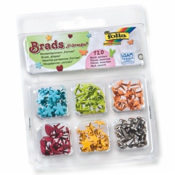 ΣΥΝΔΕΤΗΡΕΣ ΔΥΣΚΕΛΕΙΣ (ΔΙΠΛΟΚΑΡΦΑ) FOLIA ΧΡΩΜ.ΣΧΕΔΙΑ 120τεμ.