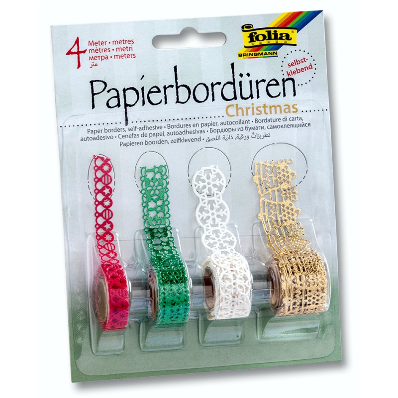 ΔΑΝΤΕΛΑ FOLIA ΑΥΤΟΚ/ΤΗ METALLIC 4m ΣΕΤ 4τεμ.