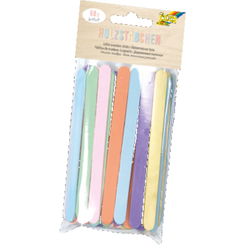 ΞΥΛΑΚΙΑ FOLIA ΓΛΩΣΣΟΠΙΕΣΤΡΑ PASTEL 114Χ10Χ2mm ΣΕΤ 50τεμ.