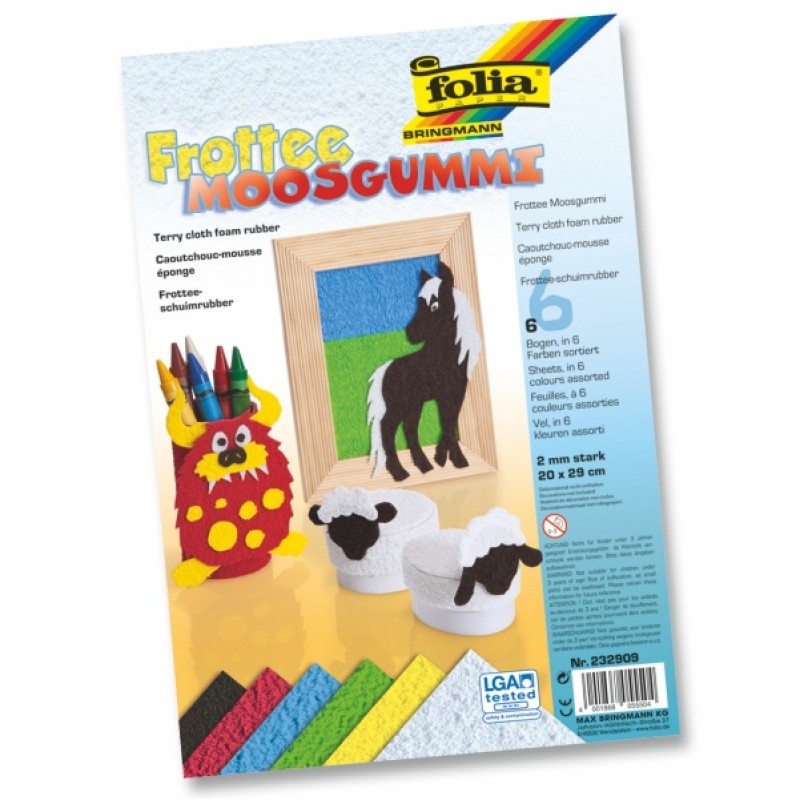 ΑΦΡΩΔΕΣ FOLIA ΠΕΤΣΕΤΕ 20Χ30 2mm ΑΣΟΡΤΙ ΣΕΤ 6τεμ.