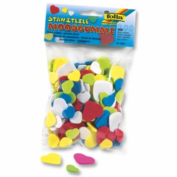 ΑΦΡΩΔΕΣ ΣΧΕΔΙΑ FOLIA ΚΑΡΔΙΕΣ ΑΣΟΡΤΙ ΣΕΤ 200τεμ.