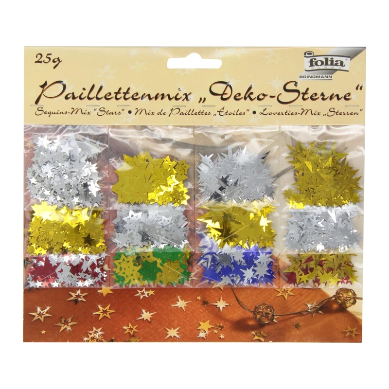 ΠΟΥΛΙΕΣ FOLIA ΚΑΡΤΕΛΛΑ ΑΣΤΕΡΙΑ ΔΙΑΦΟΡΑ ΣΧΕΔΙΑ ΚΑΙ ΧΡΩΜΑΤΑ 25gr