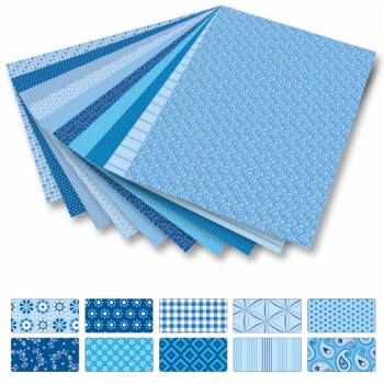 ΦΩΤΟΚΑΡΤΟΝ FOLIA 50x70 270gr ΜΠΛΕ ΑΠΟΧΡ. ΑΣΟΡΤΙ ΣΕΤ 10τεμ.