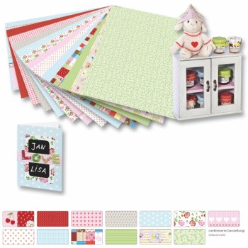 ΦΩΤΟΚΑΡΤΟΝ FOLIA 50x70 270gr MIDSUMMER ΑΣΟΡΤΙ ΣΕΤ 13τεμ.