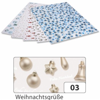 ΦΩΤΟΚΑΡΤΟΝ FOLIA 50x70 270gr ΧΡΙΣΤΟΥΓΕΝΝΩΝ ΑΣΗΜΕΝΙΑ ΣΤΟΛΙΔΙΑ