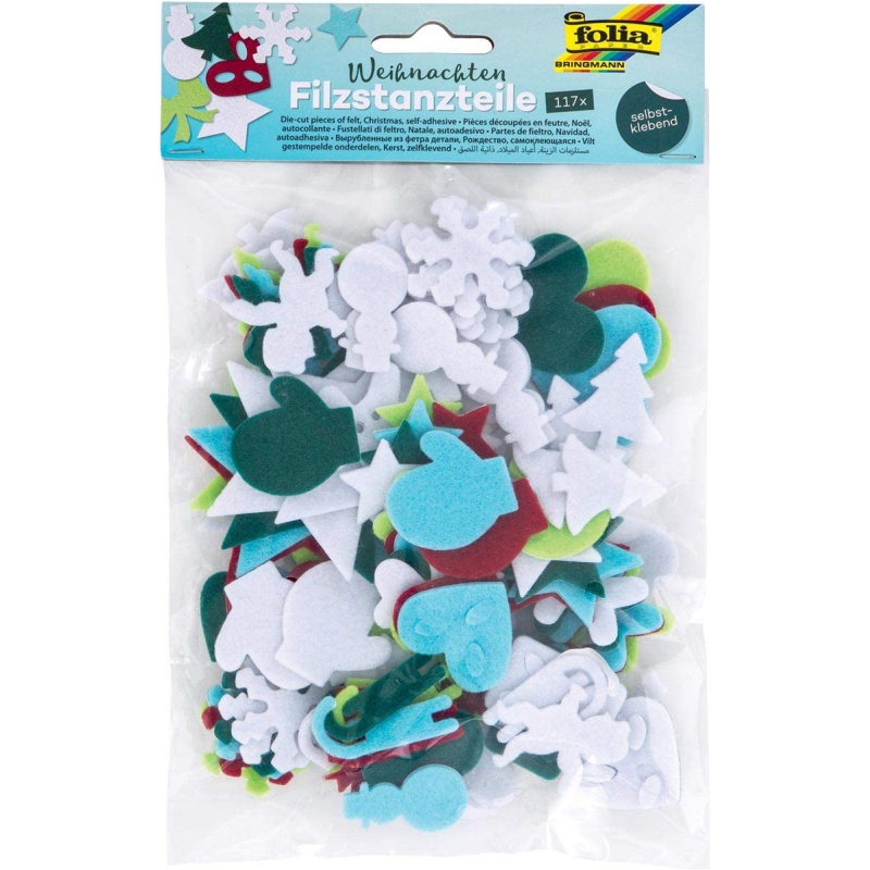 ΤΣΟΧΙΝΑ ΣΧΗΜΑΤΑ FOLIA ΑΥΤΟΚΟΛΛΗΤΑ ΧΡΙΣΤΟΥΓΕΝΝΩΝ ΑΣΟΡΤΙ ΣΕΤ 117τεμ.