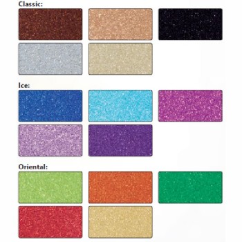 ΧΑΡΤΟΝΙΑ FOLIA GLITTER 50x70 300gr ΑΣΟΡΤΙ 15τεμ. (15 χρώματα)