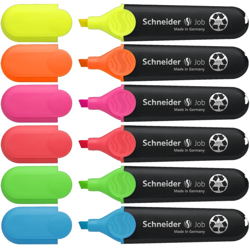 ΜΑΡΚΑΔΟΡΟΙ SCHNEIDER JOB ΥΠΟΓΡΑΜΜΙΣΗΣ ΦΩΣΦΟΡΟΥΧΟΙ ΣΕΤ 6τεμ.