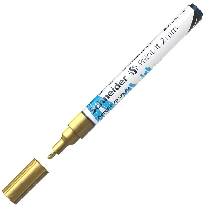 ΜΑΡΚΑΔΟΡΟΙ SCHNEIDER PAINT-IT 310 (2mm) ΧΡΥΣΟ