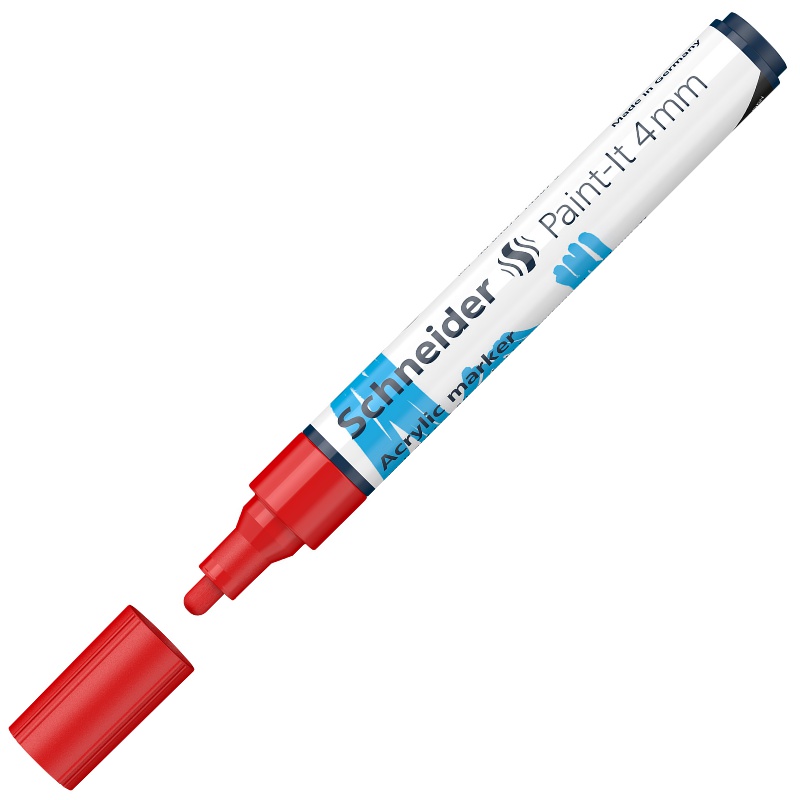 ΜΑΡΚΑΔΟΡΟΙ SCHNEIDER PAINT-IT 320 (4mm) ΚΟΚΚΙΝΟ