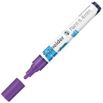 ΜΑΡΚΑΔΟΡΟΙ SCHNEIDER PAINT-IT 320 (4mm) ΜΩΒ