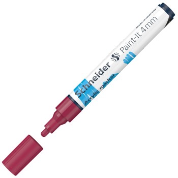 ΜΑΡΚΑΔΟΡΟΙ SCHNEIDER PAINT-IT 320 (4mm) ΜΠΟΡΝΤΩ