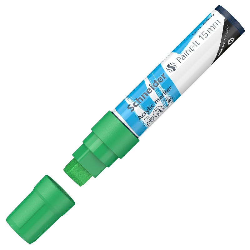 ΜΑΡΚΑΔΟΡΟΙ SCHNEIDER PAINT-IT 330 (15mm) ΠΡΑΣΙΝΟ