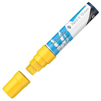ΜΑΡΚΑΔΟΡΟΙ SCHNEIDER PAINT-IT 330 (15mm) ΚΙΤΡΙΝΟ